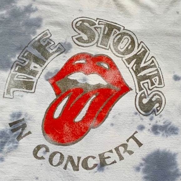The Rolling Stones Other - The Rolling Stones Tie-dye graphic band T-shirt